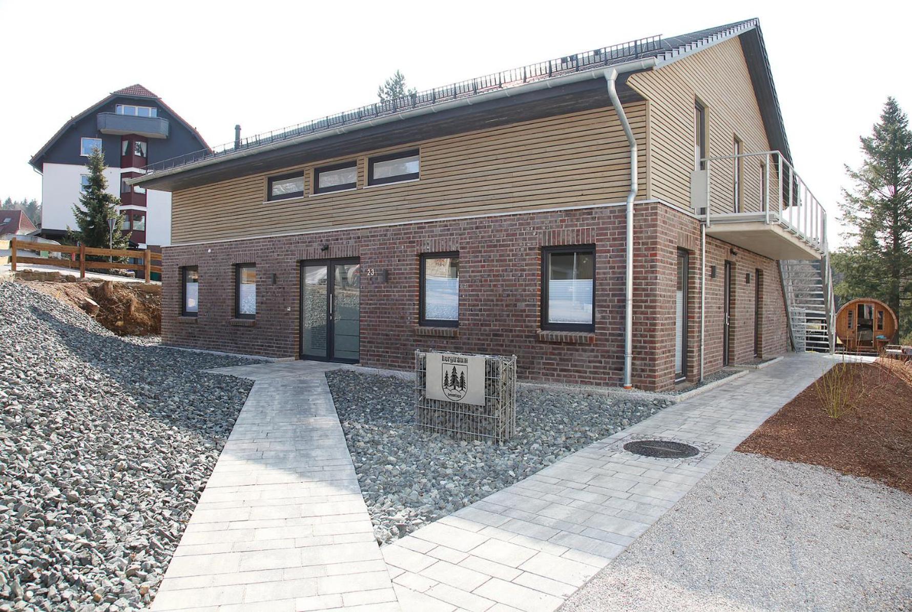 הוילה Bergtraum Braunlage Im Harz, 17 Gaeste, Sauna, Pool מראה חיצוני תמונה